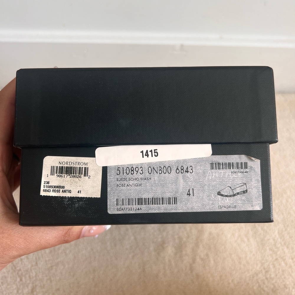 Saint Laurent espadrilles Soho wash suede.        Size 11| IT 41 - Picture 7 of 7